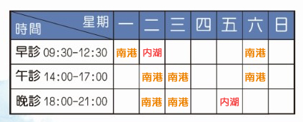 童曉翔醫師門診時刻表